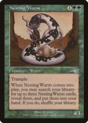 Nesting Wurm - Foil